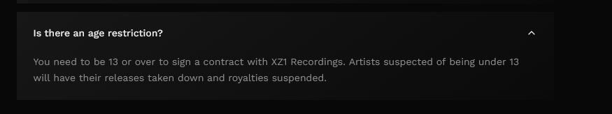 XZ1 Risky FAQ Screenshot